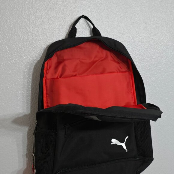 Puma Daily Backpack w Laptop Sleeve. Black.  Footwear compartment.  Nwt. - Picture 6 of 9